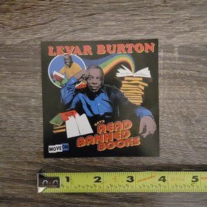 Read Banned Books Vinyl Sticker